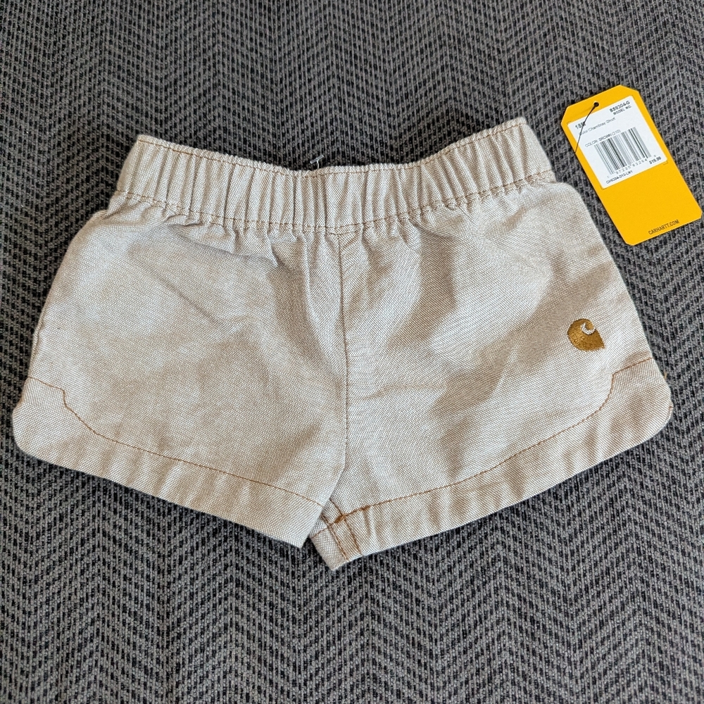 ❌❌❌❌ SOLD NWT Carhartt Toddler Girls Shorts 18 Months